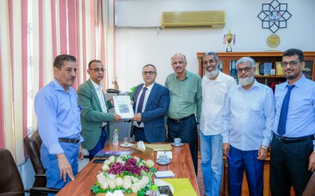 جامعة عدن والهيئة العامة لحماية البيئة تبحثان سبل التعاون المشترك