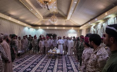 اللواءرداد الهاشمي يطلق أولى خطواته الميدانية بلقاء موسع مع قادة الألوية والكتائب في محور البقع