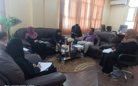 كلية العلوم الإدارية بجامعة عدن تستعد للاعتماد الأكاديمي