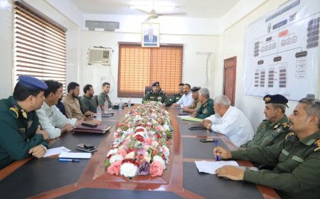 إجتماع في عدن يناقش أوضاع ومستحقات أسر الشهداء والجرحى من منتسبي الأمن