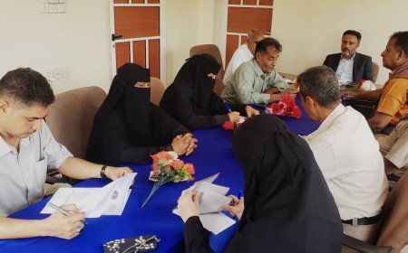 تنفيذية انتقالي أبين تعقد اجتماعها الدوري لشهر يوليو