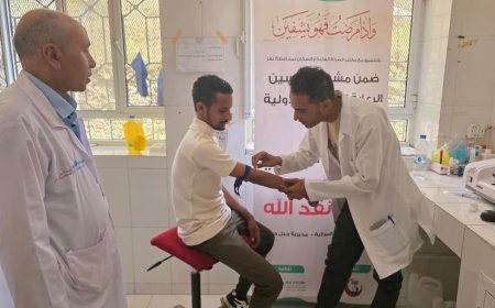 ضمن جهودها في إحداث التعافي والتحول نحو التنمية المستدامة مؤسسة_معكم_التنموية MA'AKUM تدشن العمل بمركز التعاون الصحي في برحات – جبل حبشي