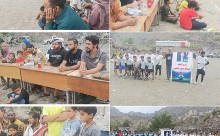 السلة تمطر شباك الجبانة بعشرة أهداف في افتتاح ثالث مجموعات دوري الفقيد الناخبي بيافع