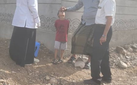 المغربي يُدشن حملة التحصين ضد شلل الأطفال في مديرية الملاح