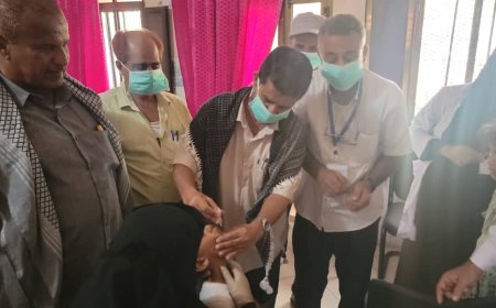 أمين عام محلي مودية يدشن الحملة الوطنية للتطعيم ضد شلل الأطفال