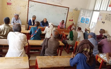 منظمة الحزب الاشتراكي اليمني بمديرية كرش م/لحج تعاود نشاطها السياسي والتنظيمي بالمديرية