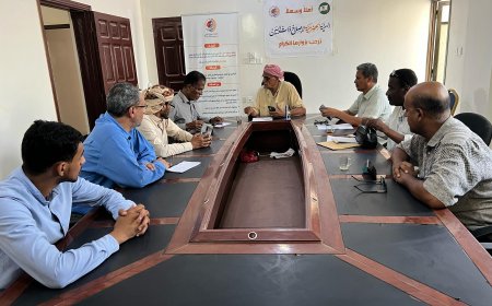 الهيئة الحضرمية لإصلاح ذات البين تناقش آلية تمكين شباب الهيئة في المجال السياسي