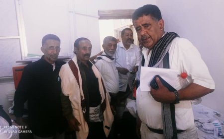 تدشين الحملة الوطنية للتطعيم ضد شلل الأطفال في يافع رُصـد