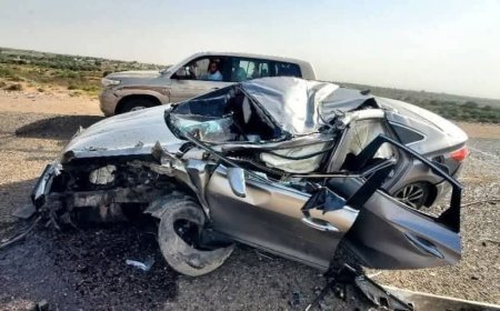 حادث سير مؤلم لشباب نادي الحبيلين الرياضي أثناء عودتهم من العاصمة عدن