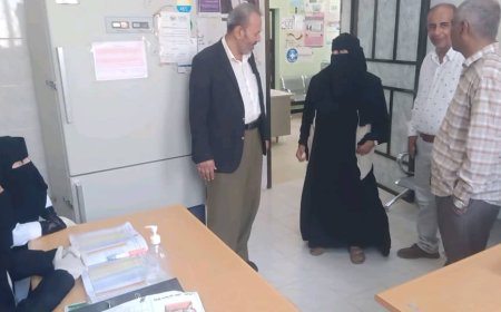 القادري والشدادي يزوران الوحدة الصحية عمودية ويشيدان بإدارتها وطاقمها الصحي