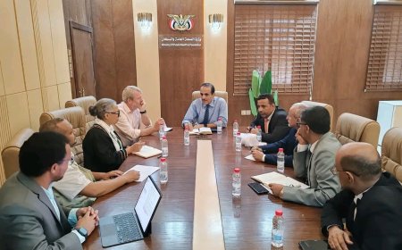 وزير الصحة يبحث مع اليونيسيف تعزيز الشراكة وتطوير خدمات الرعاية الصحية الأولية