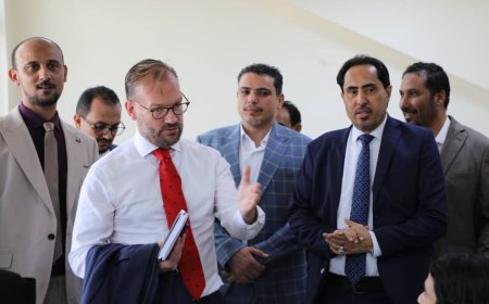 وفد أممي يزور مركز تأهيل الشباب في عدن