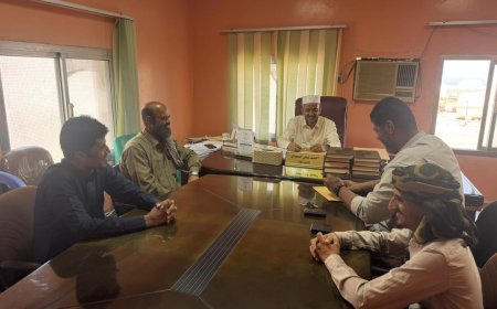 جمعية حضرموت للسياحة والسفر تفتح آفاق الشراكة المؤسسية خلال زيارتها الرسمية لمكتب وزارة الأوقاف بساحل حضرموت