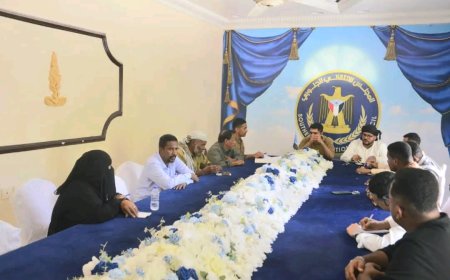 تنفيذية انتقالي حضرموت تناقش تقارير الإنجاز خلال النصف الأول من العام الجاري