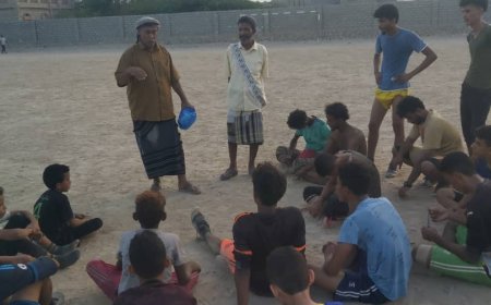 انتقالي أحور يزور فريق النصر ويشيد بدور الشباب في بناء الوطن