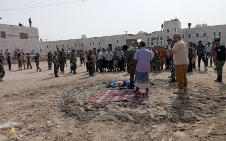 تنفيذ حكم الإعدام بحق مدانين بجرائم قتل في محافظة أبين 