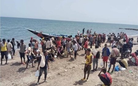 تزايد مقلق في تدفق المهاجرين الأفارقة لليمن بطريقة غير شرعية