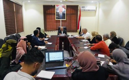 الشرجبي يناقش مع الصليب الأحمر نتائج المرحلة الأولى من المخطط العام لعدن والاستعدادات للمرحلة الثانية