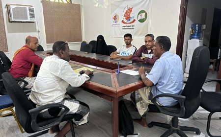 الهيئة الحضرمية لإصلاح ذات البين تناقش سير العمل بالهيئة وسبل التعاون المشترك مع المؤسسات الأخرى