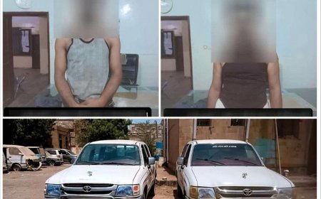 انجاز أمني.. أمن عدن يستعيد مركبتين مسروقتين من تعز ويطيح بالمتهمين
