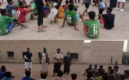 مكتب الفرق الشعبية بمديرية خنفر يواصل النزول الميداني إلى منطقة المحراق بجعار