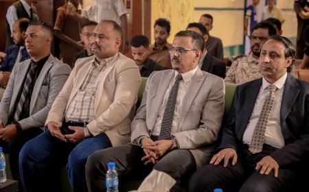 الأمين العام لمحلي حضرموت يدشّن المخيم الجراحي الثاني لعلاج الحَوَل لدى الأطفال والبالغين بالمحافظة