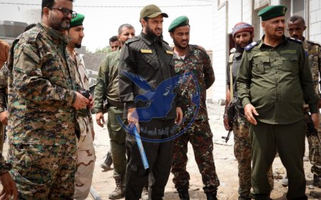 مدير أمن محافظة لحج العميد ناصر الشوحطي يقوم بزيارة تفقدية للسجن المركزي بالمحافظه