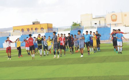 باحاج وبرمان يدشّنان مرحلة انتقاء لاعبي منتخب الناشئين من أندية شبوة