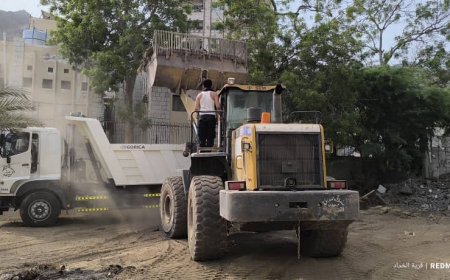 راشد يقود فريقه لإنجاز المرحلة الرابعة لتحسين ساحة نقابة الصحفيين والإعلاميين الجنوبيين – عدن