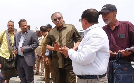 من كواليس مشروع سد حسان ( شجرة المحافظ أبوبكر حسين )