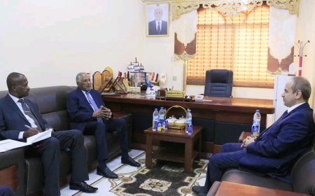 وزير التعليم العالي يبحث مع السفير السوداني تعزيز التعاون المشترك