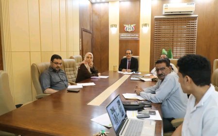 وزير الصحة يبحث مع الخارجية البريطانية التحضير والتهيئة لمؤتمر الصحة وشركاء اليمن من المانحين