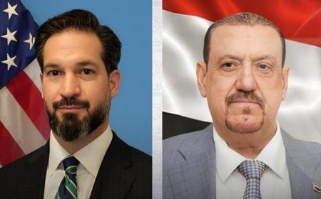 البركاني وبيتشيا يتفقان على ضرورة انعقاد البرلمان في عدن وتفعيل دوره الرقابي