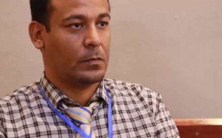 مدير مالية شبوة يعزي بوفاة مدير بنك التسليف الفقيد احمد الجبيلي