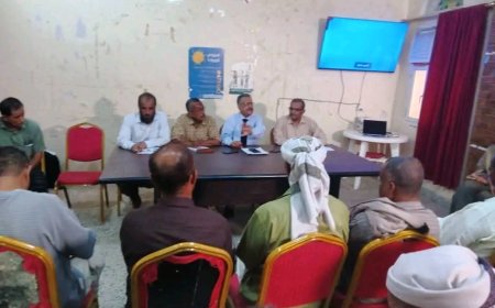 ورشة تشاورية حول الموارد المائية لوادي تبن بمحافظة لحج
