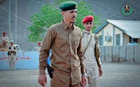 رئيس مجلس سرار يافع العام بأبين يهنئ العميد نصر المشوشي بتعيينه قائداً لمحور أبين وألوية الدعم والإسناد