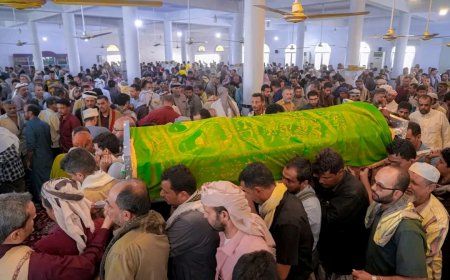 يتقدّمهم قيادات السلطة المحلية جموع غفيرة تشيّع مدير "كاك بنك" شبوة أحمد الجبيلي