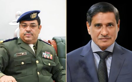 مدير كلية الشرطة حضرموت يطمئن على صحة اللواء فرج البحسني بعد خضوعه لعملية جراحية