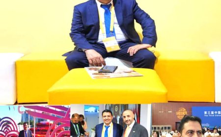 العديني يؤكد أهمية بناء شراكات عربية - صينية تستند إلى المعرفة والابتكار والاستثمار المتبادل