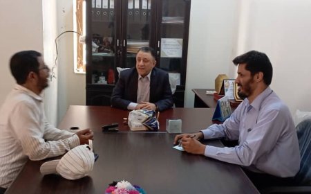 لقاء في أبين لمناقشة مشروع إيواء النازحين في مديرية مودية