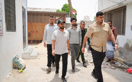 بن جرادي يوجه باستكمال ترميم مبنى الهجرة والجوازات والأحوال المدنية بعدن