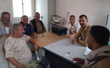 لقاء مشترك بين انتقالي حبيل جبر والنيابة والأمن لمناقشة سبل تعزيز العمل المشترك