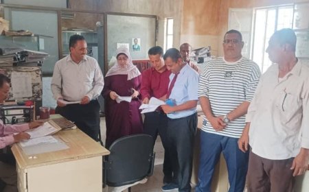 نائب رئيس جامعة لحج يدشّن عملية التنسيق والقبول للعام الجامعي 2025/2026م
