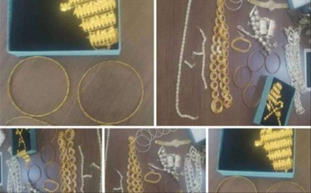 القبض على أمرأة بحوزتها مسروقات ثمينة