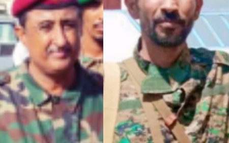 قائد الحزام الأمني قطاع زنجبار يعزي بوفاة قائد الحزام الأمني قطاع دثينة