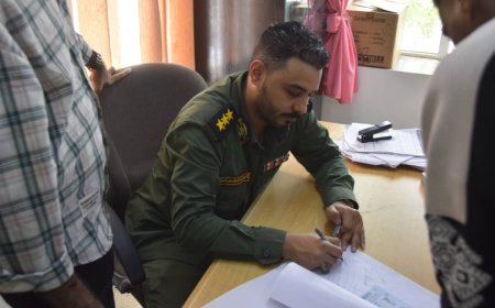 النقيب سند جميل: استخرجنا حوالي مايقارب  4375 بطاقة ذكية ونراعي ظروف كبار السن بخصم يصل إلى 50%