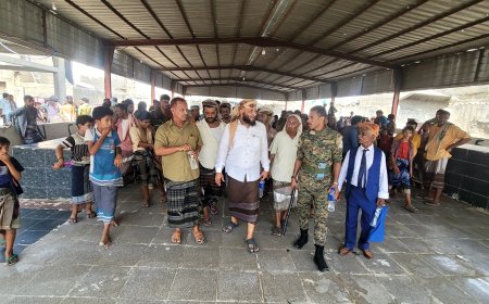 برعاية محافظ لحج.. إفتتاح سوق الأسماك والدواجن المركزي بطور الباحة