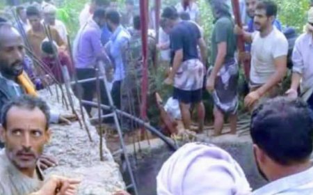 مأساة في تعز: وفاة سبعة أشخاص داخل بئر في جبل حبشي