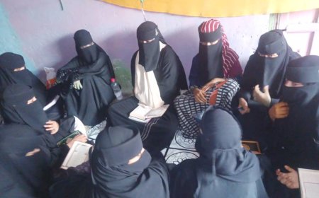 جمعية المرأة حصن عطية بأبين تفتتح عده أنشطته متنوعة في مقرها بمنطقة الحصن بأبين