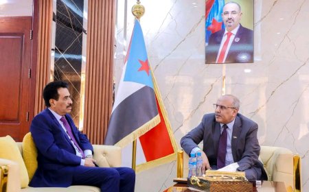 الكثيري يلتقي السفير سالم بلفقيه